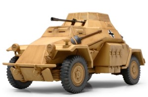 Pojazd wojskowy, Sd.Kfz.222, skala 1:48, Tamiya 89777