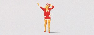 Christmas Girl, skala H0, PREISER 29026