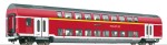 Wagon piętrowy DABpza 758, skala H0, FLEISCHMANN 562702