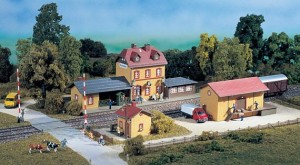 Dworzec Wachstadt, skala H0, AUHAGEN 15102