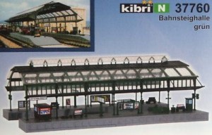 Hala dworcowa , skala N, KIBRI 37760