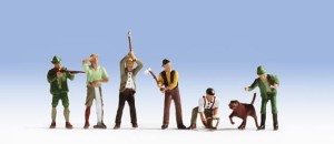 Myśliwi i drwale, skala H0, NOCH 15060