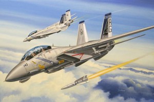 Samolot, Grumman F-14B Tomcat, skala 1:72, HOBBY BOSS 80277