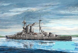 HMS Warspite 1915, skala 1:700, TRUMPETER 05780