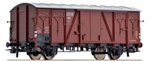 Wagon  towarowy typu Kddt,  PKP, skala H0, ROCO 76852