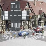 Skrzyżowanie dróg, skala H0, BUSCH 7074