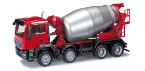 MAN TGS M betoniarka, skala H0, HERPA 301244