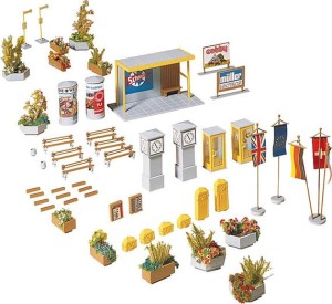 Elementy zabudowy miejskiej, skala H0, FALLER 180585