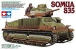 French Medium Tank Somua S35 , skala 1:35, TAMIYA 35344
