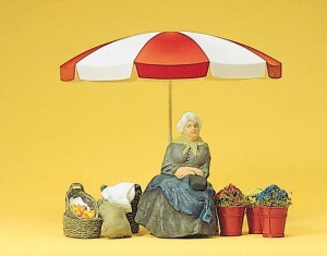 Przekupka, skala G, PREISER 45046