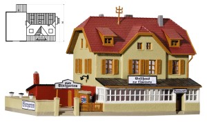 Gościniec , skala N, KIBRI 37114