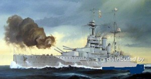 Okręt, Battleship HMS Queen Elizabeth , skala 1:700, TRUMPETER 05797