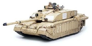 Czołg, British Main Battle Tank Challenger 2 Desertised, skala 1:35, Tamiya 35274