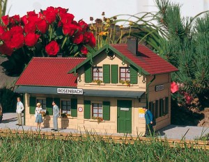 Dworzec kolejowy Rosenbach, skala G, PIKO 62040