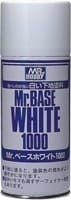 Podkład, Mr.Base White 1000 - podkład w sprayu biały, poj. 180 ml, MR HOBBY B-518