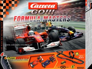 Tor samochodowy Formula Masters, skala 1:43, CARRERA 62202