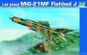 MIG-21 MF, skala 1:32, TRUMPETER 02218