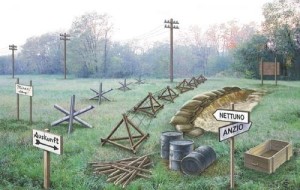 Zestaw, Battelfield Accessories, skala 1:72, Italeri 6049