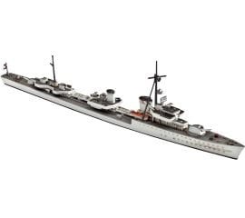 German IIWW Destroyer Z-38 (Narvik Klasse), skala 1:700, REVELL 05106