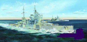 Okręt, Battleship HMS Queen Elizabeth , skala 1:350, TRUMPETER 05324