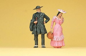 Duchowny i dziewczyna, skala G, PREISER 45054