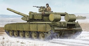 Russian T-80 BVD MBT, skala 1:35, TRUMPETER 05581