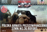 Polska Armata Przeciwpancerna 37mm Wz.36 Bofors , skala 1:72, First to Fight PL025