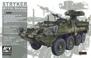 Pojazd pancerny, American M1134 Stryker Anti-Tank Guided Missile  , skala 1:35, AFV CLUB 35134