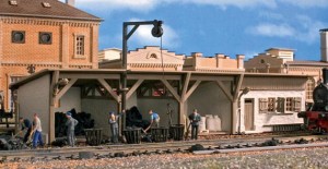 Szopa towarowa, skala H0, VOLLMER 45706