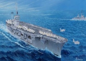 Okręt, U.S.S. Nimitz, skala 1:350, TRUMPETER 05605