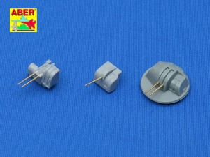 Elementy fototrawione, zestaw luf do japońskich okrętów, skala 1:350, Aber L-02