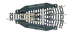 Zwrotnica trójdrożna z napędem elektr., skala N, FLEISCHMANN 22247