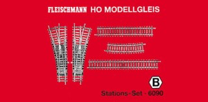 Zestaw torów Set-B, skala H0, FLEISCHMANN 6090
