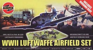 Zestaw diorama, WWII Luftwaffe, skala 1:72, Airfix 06902