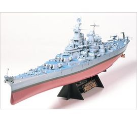 Okręt, U.S.S. Missouri 1945, skala 1:350, Tamiya 78018