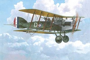 Samolot, BRISTOL F.2B , skala 1:48, RODEN 429