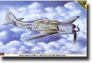 Samolot, Focke - Wulf Fw190D-9 "RUDEL", skala 1:72, Hasegawa 00623