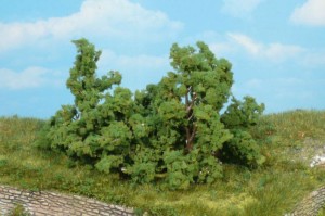 5 krzewów 1-6 cm, skala H0, HEKI 1179