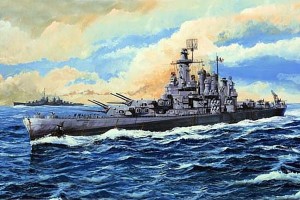 Okręt, USS Nimitz CVN-68 2005, skala 1:700, TRUMPETER 05739