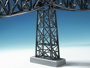 Podpora środkowa mostu stalowego, skala H0, KIBRI 39753