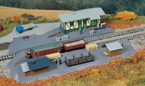 Magazyn towarowy, skala N, AUHAGEN 14451