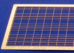 Elementy fototrawione, Relingi japońskie, skala 1:350, Aber 350-08