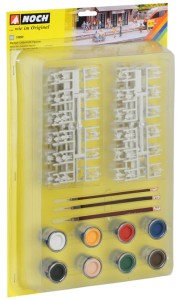 Zestaw figurek do pomalowania 144 szt , skala H0, NOCH 14980