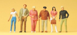 Przechodnie, skala 0, PREISER 65320