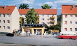 Sklep Kaufhalle, skala H0, AUHAGEN 11406