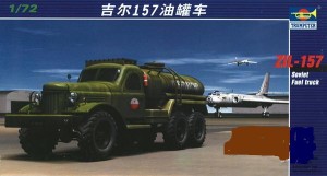 Soviet Tank- ZIL-157 , skala 1:72, TRUMPETER 01102