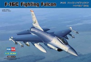 F-16C Fighting Falcon, skala 1:72, HOBBY BOSS 80274