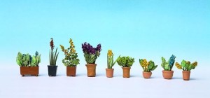 Rośliny w doniczkach, skala H0, NOCH 14011