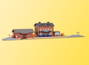 Dworzec kolejowy "Rauenstein'", skala N, KIBRI 37396