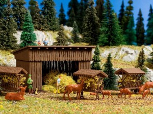 Punkt dokarmiania zwierząt, skala H0, VOLLMER 43798